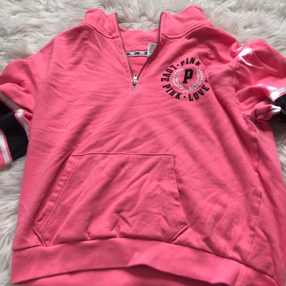 Half-Zip pull over hoodie